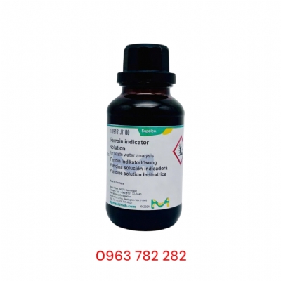 Hóa chất Ferroin indicator solution for waste water analysis (Chai 100ML, Merck-Đức)